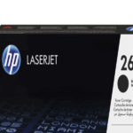 HP 26A Black Original LaserJet Toner Cartridge, CF226A
