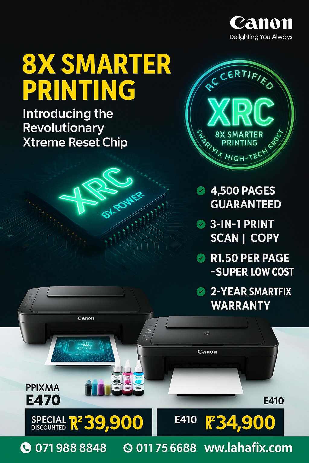 Canon Ink Efficient Series