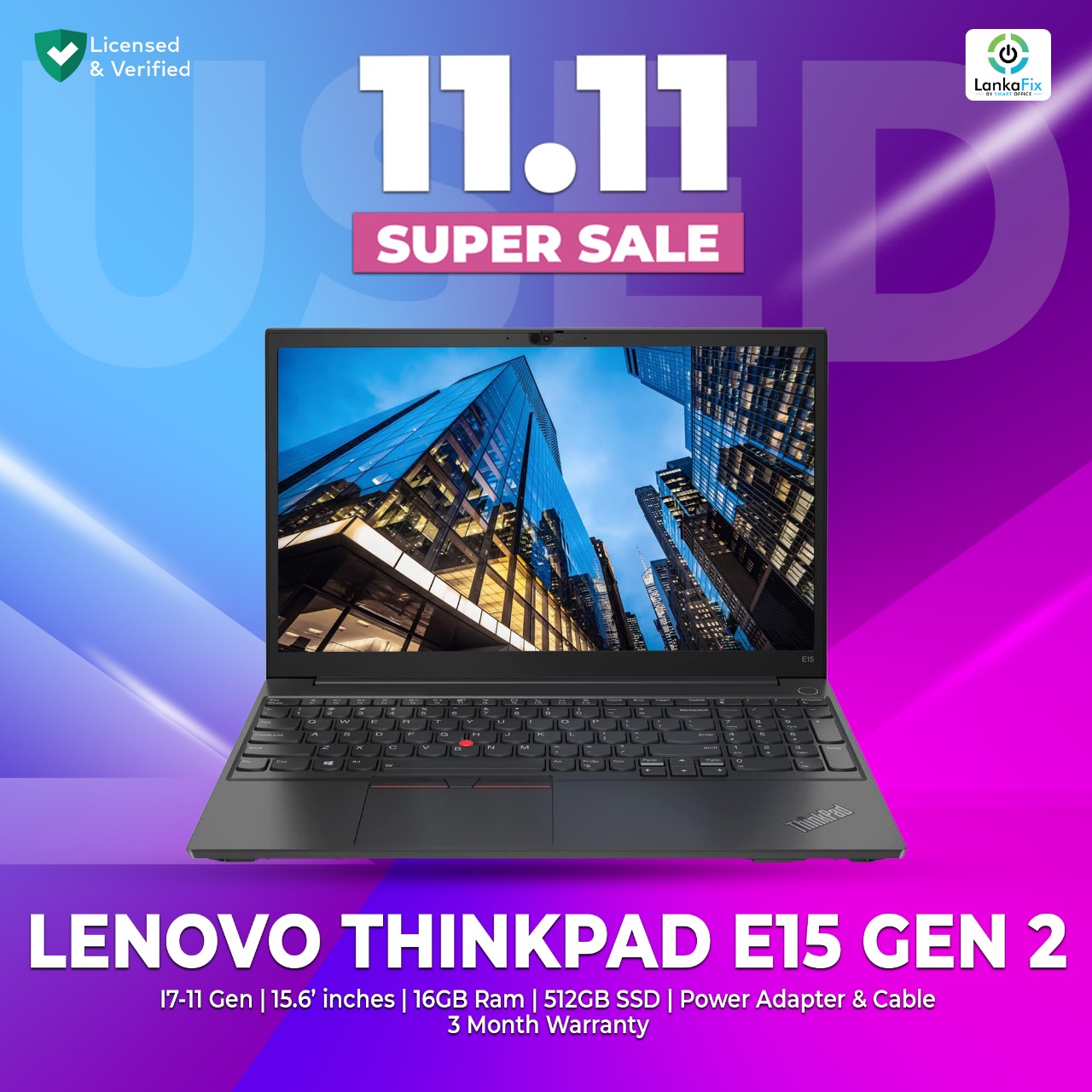LENOVO THINKPAD E15 GEN 2