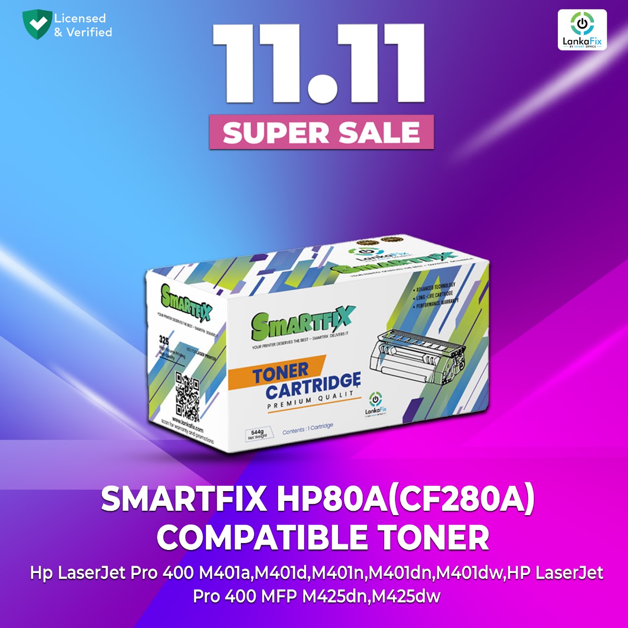 SMARTIX HP80A TONER