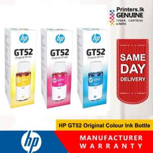 HP GT52 CMY Bundle (3 bottles)