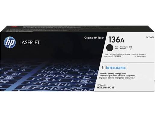 HP 136A Black Laser Toner Cartridge