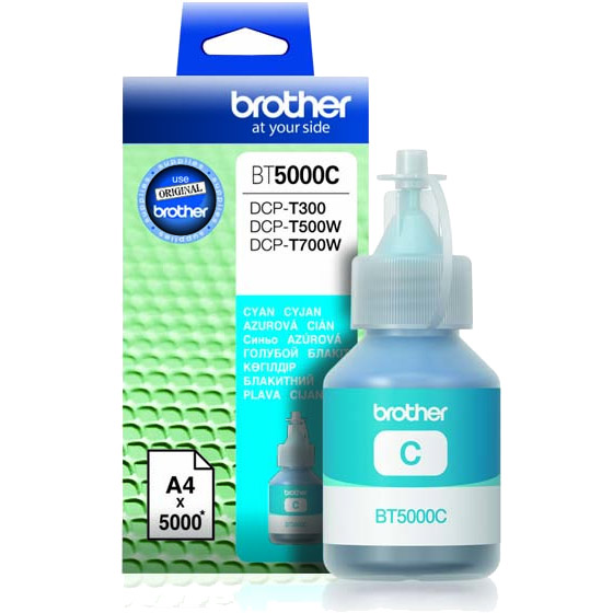 Brother BT5000 Cyan Ink Bottle