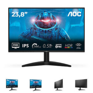 AOC HZ194 18 Inch LCD Monitor | Square Display | VGA | Grade A Used | Office & Home Monitor
