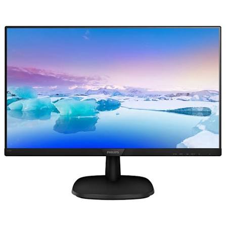 Philips 200V4L 20 Inch LED Monitor | HD+ Widescreen | VGA | Grade A Used | Office & Home Monitor
