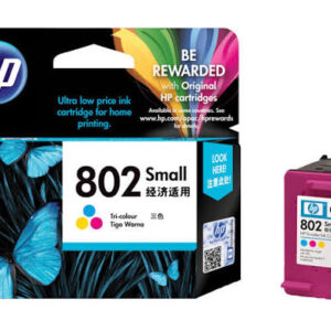 Hp 802 Black Tri-colour print Cartridge Toner